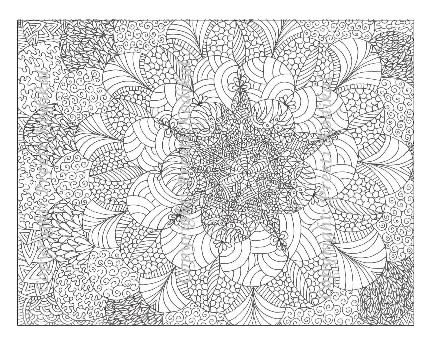 Mandalas Abstraits 91